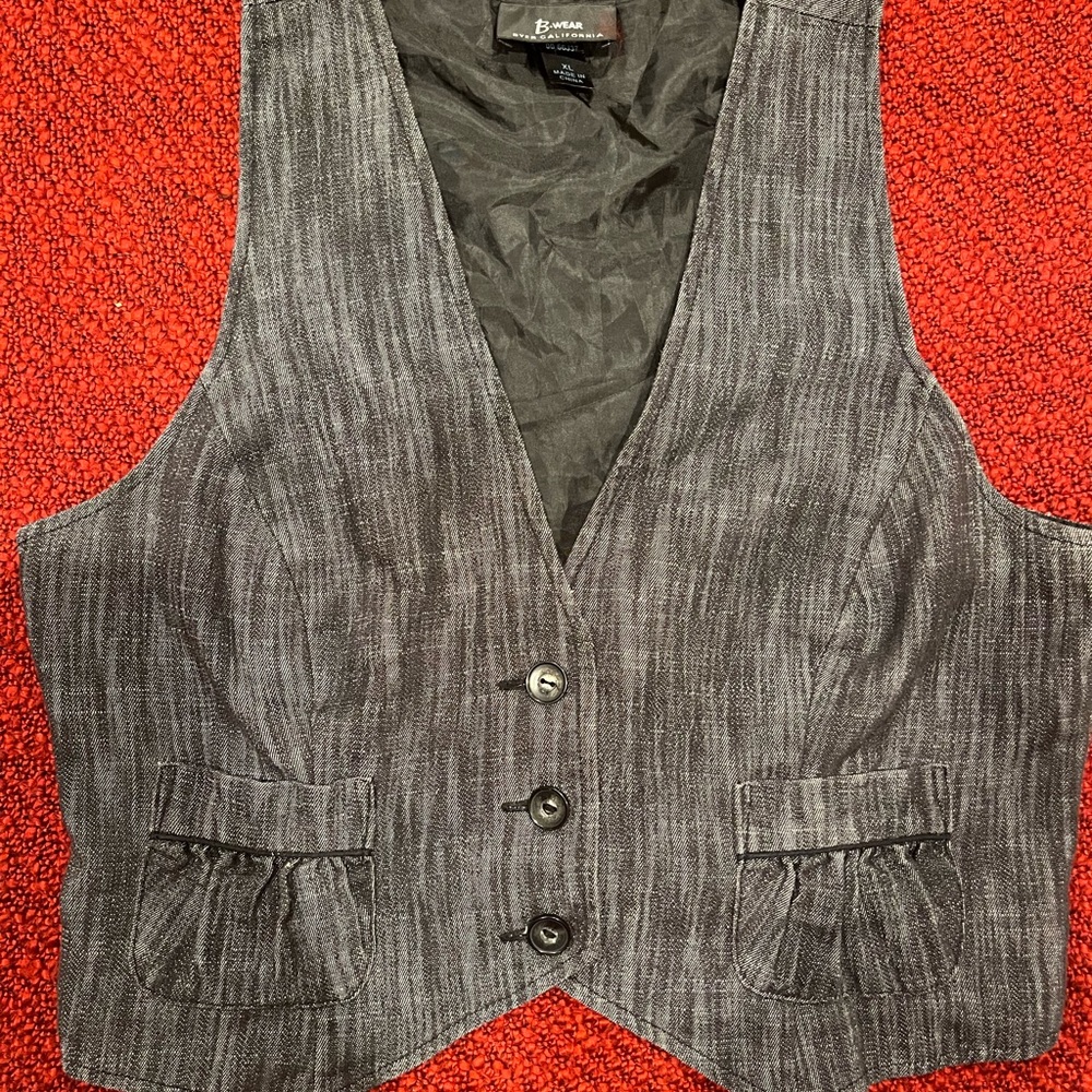 Vintage B•Wear Dark Grey Vest